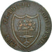 Moneta, Scozia, Halfpenny Token, 1795, Glasgow, BB, Rame, Withers:6