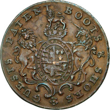Coin, Great Britain, Guest's, Halfpenny Token, 1795, Middlesex, AU(50-53)