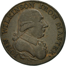 Coin, Great Britain, Warwickshire, John Wilkinson, Halfpenny Token, 1792