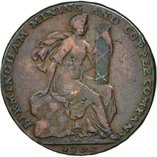 Coin, Great Britain, Birmingham Mining & Copper Company, Halfpenny Token, 1792