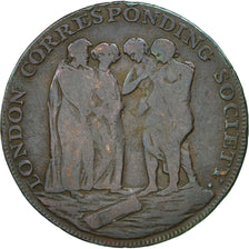 Coin, Great Britain, London Corresponding Society, Halfpenny Token, 1795