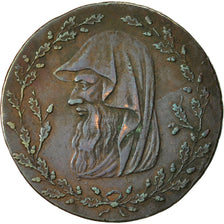 Coin, Great Britain, North Wales, Halfpenny Token, 1793, EF(40-45), Copper