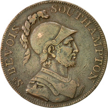 Monnaie, Grande-Bretagne, Hampshire, Halfpenny Token, 1791, Southampton, TTB
