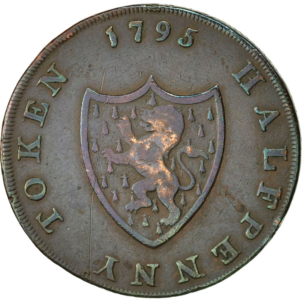 Moneta, Gran Bretagna, For General Convenience, Halfpenny Token, 1794