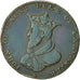 Moneda, Gran Bretaña, Lancashire, Halfpenny Token, 1791, Lancaster, BC+, Cobre