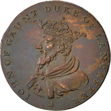 Münze, Großbritannien, Lancashire, Halfpenny Token, 1791, Lancaster, Mule