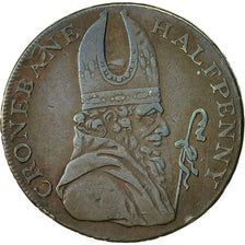 Coin, Ireland, Wicklow, Halfpenny Token, Cronebane, EF(40-45), Copper
