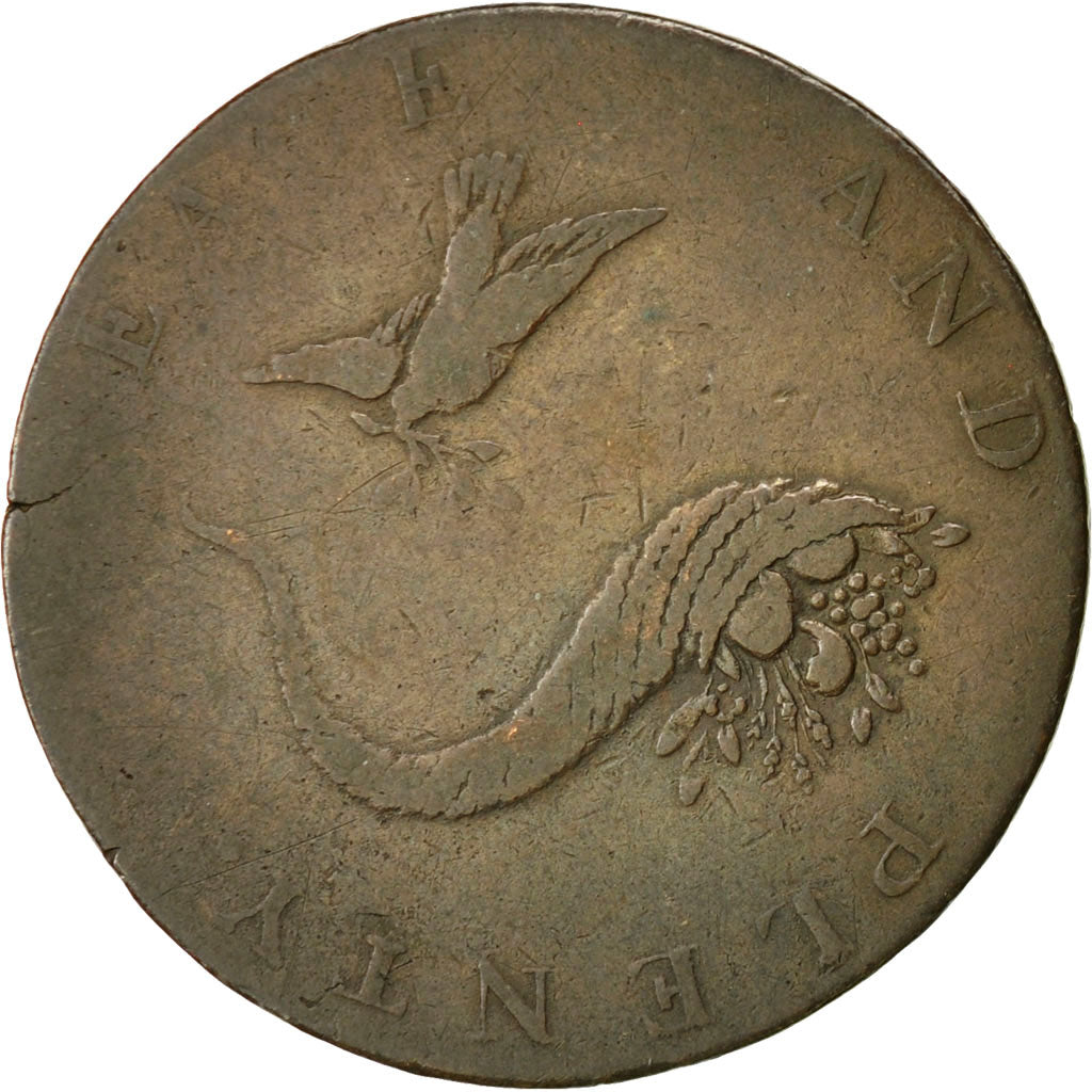 Münze, Großbritannien, Hampshire, Halfpenny Token, 1794, Emsworth, S, Kupfer