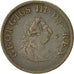 Monnaie, Ireland, George III, 1/2 Penny, 1805, TB+, Cuivre, KM:147.1