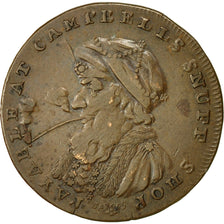 Coin, Scotland, Campbells, Halfpenny Token, 1796, Edinburgh, EF(40-45), Copper