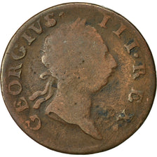 Münze, Ireland, George III, 1/2 Penny, 1769, SGE+, Kupfer, KM:137
