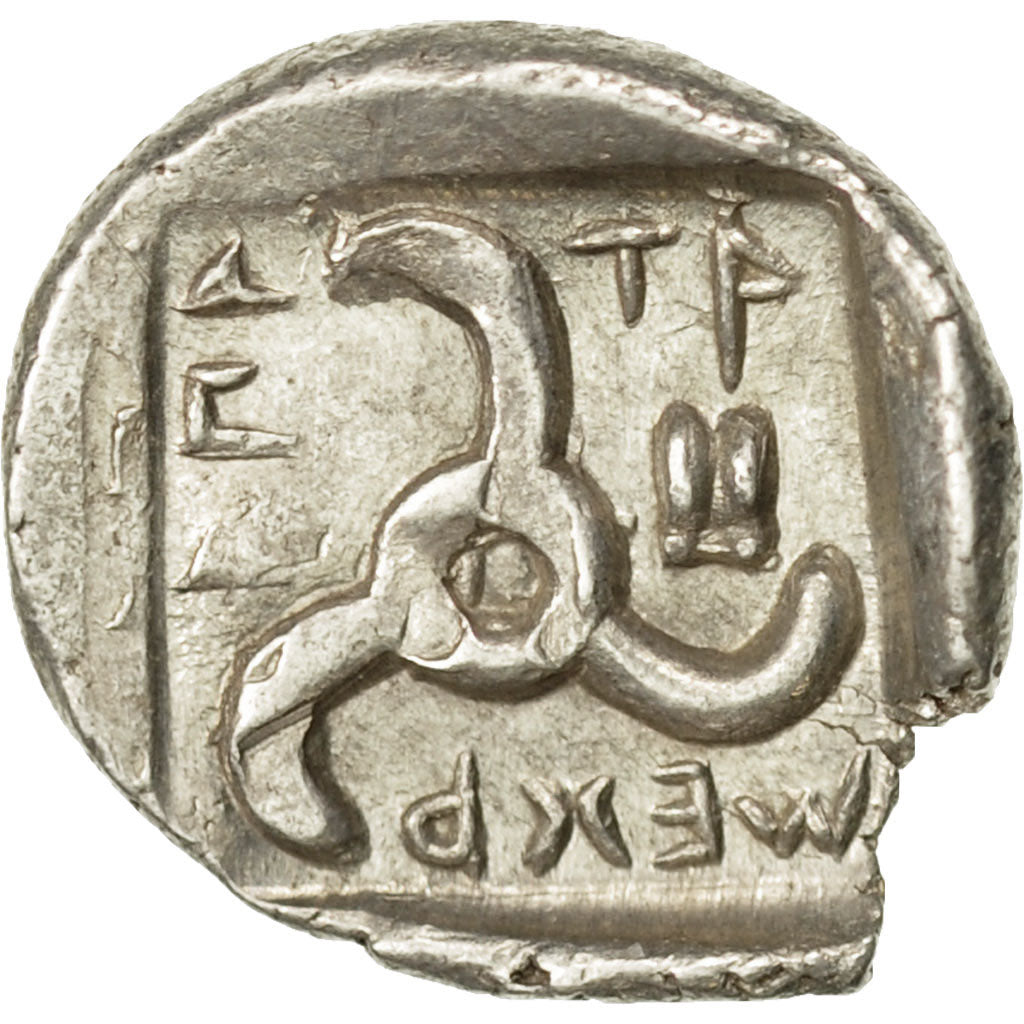 Coin, Lycia, Mithrapata, 1/6 Stater or Diobol, Uncertain Mint, AU(55-58)