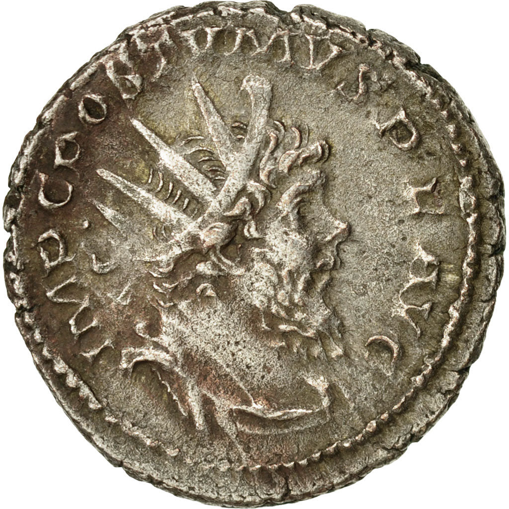 Coin, Postumus, Antoninianus, 260-269, Trier or Cologne, AU(50-53), Billon