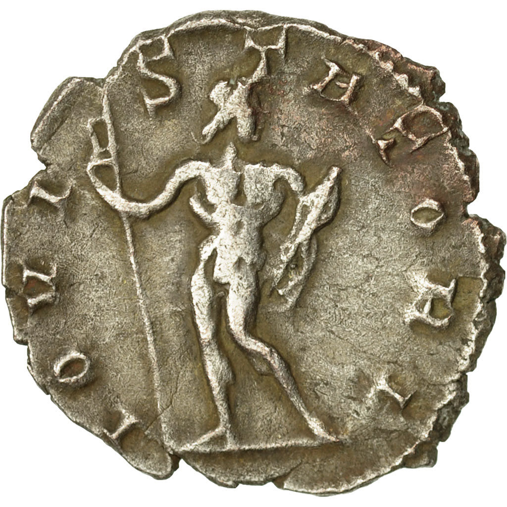 Coin, Postumus, Antoninianus, 268, Trier or Cologne, VF(30-35), Billon, RIC:309