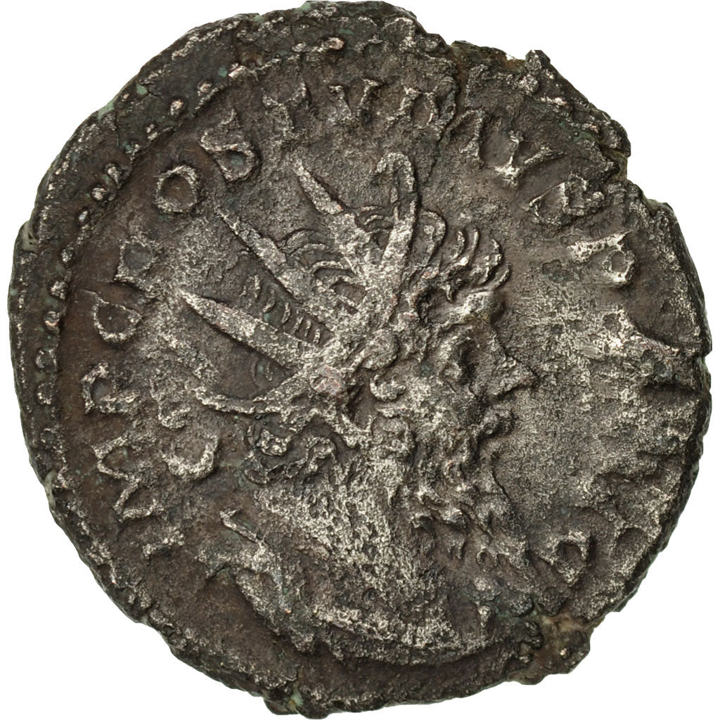 Coin, Postumus, Antoninianus, 268, Trier or Cologne, EF(40-45), Billon, RIC:309