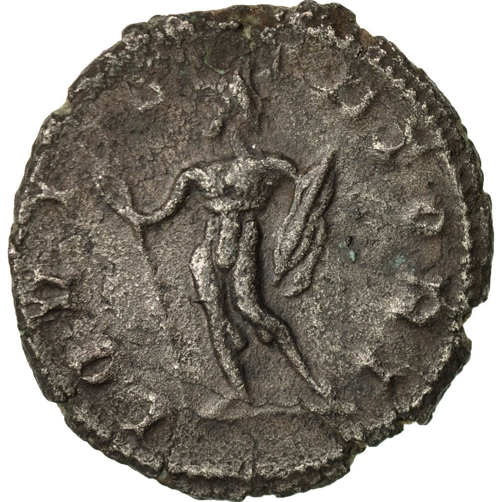 Coin, Postumus, Antoninianus, 268, Trier or Cologne, EF(40-45), Billon, RIC:309