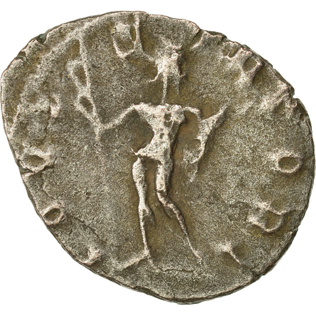 Coin, Postumus, Antoninianus, 268, Trier or Cologne, EF(40-45), Billon, RIC:309