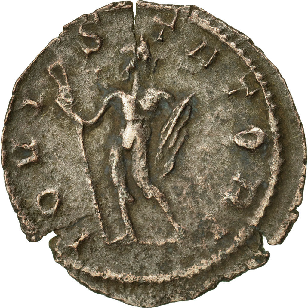Coin, Postumus, Antoninianus, 268, Trier or Cologne, EF(40-45), Billon, RIC:309