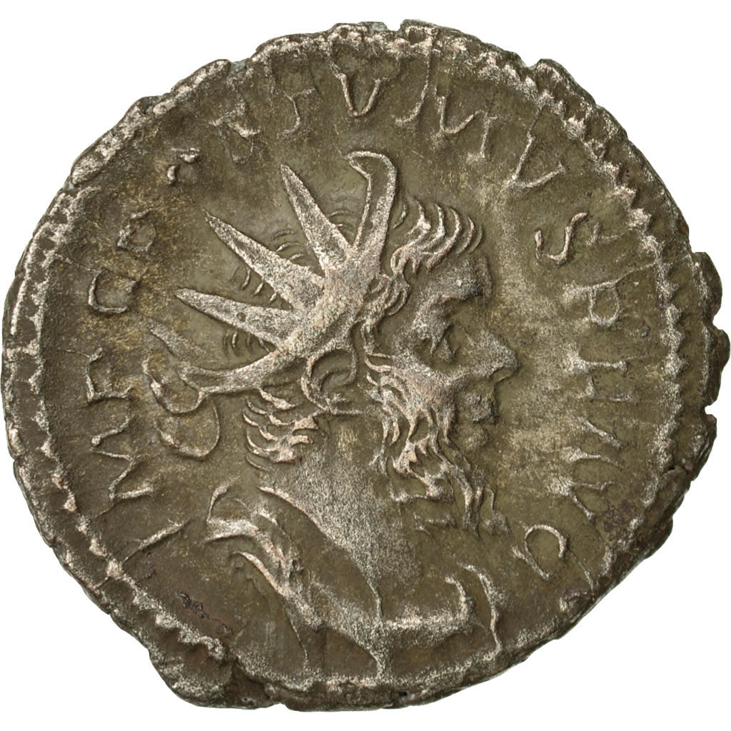 Coin, Postumus, Antoninianus, AD 262, Trier or Cologne, EF(40-45), Billon