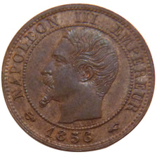 Second Empire, 1 Centime Napoléon III Tête Nue