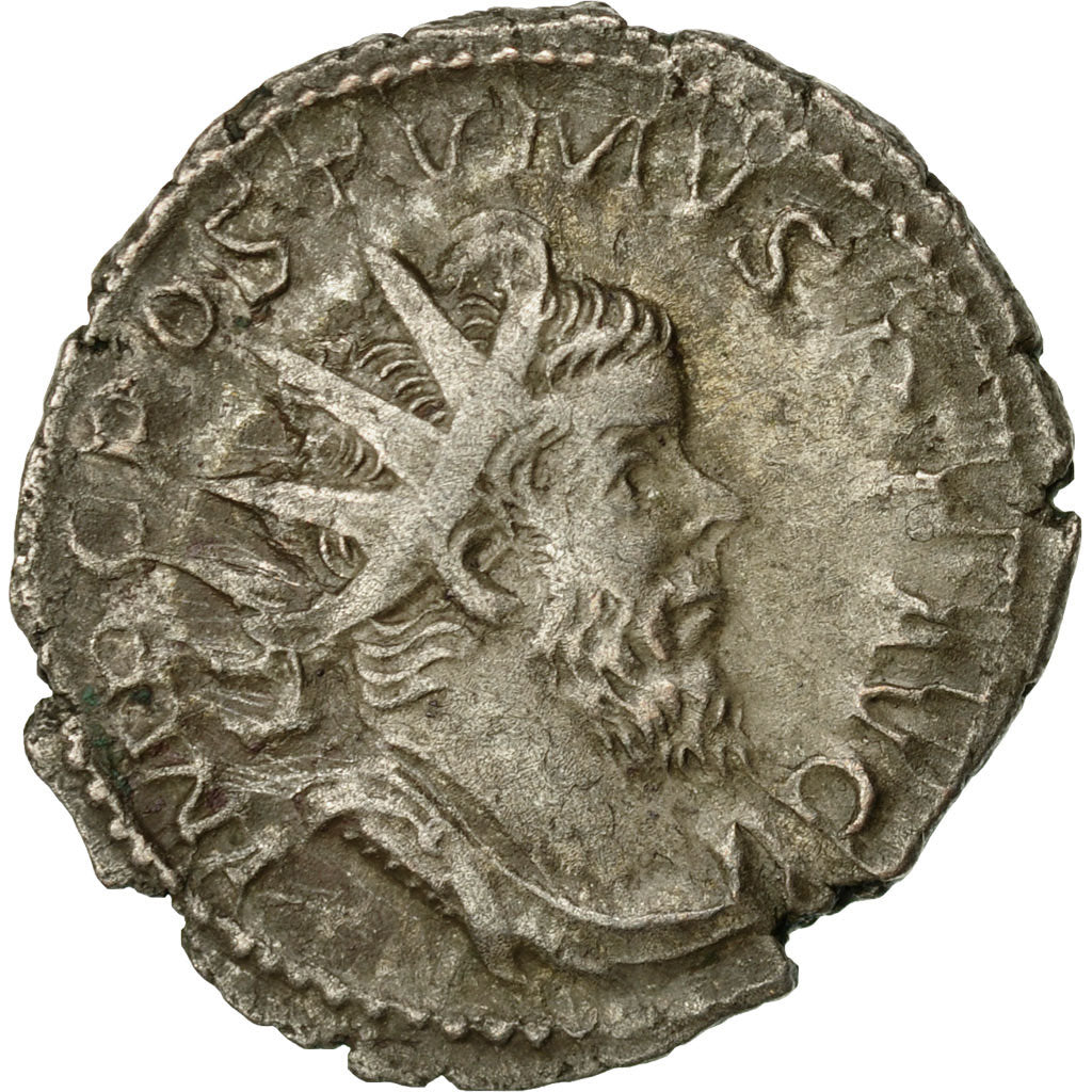 Monnaie, Postume, Antoninien, 260-269, Trèves ou Cologne, TTB, Billon, RIC:54