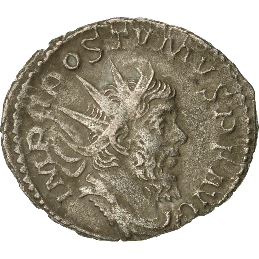 Coin, Postumus, Antoninianus, 260-261, Trier or Cologne, EF(40-45), Billon