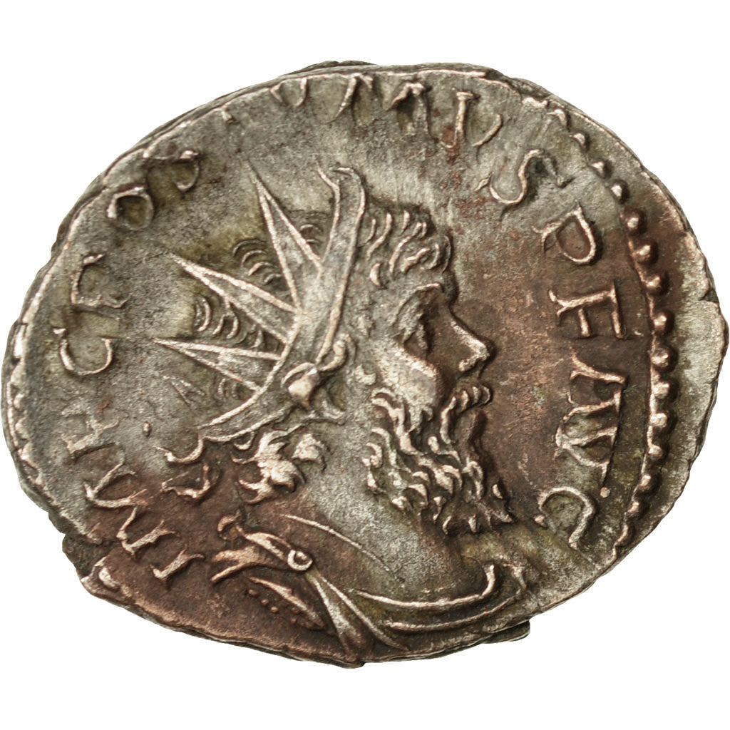 Coin, Postumus, Antoninianus, 260-269, Trier or Cologne, EF(40-45), Billon