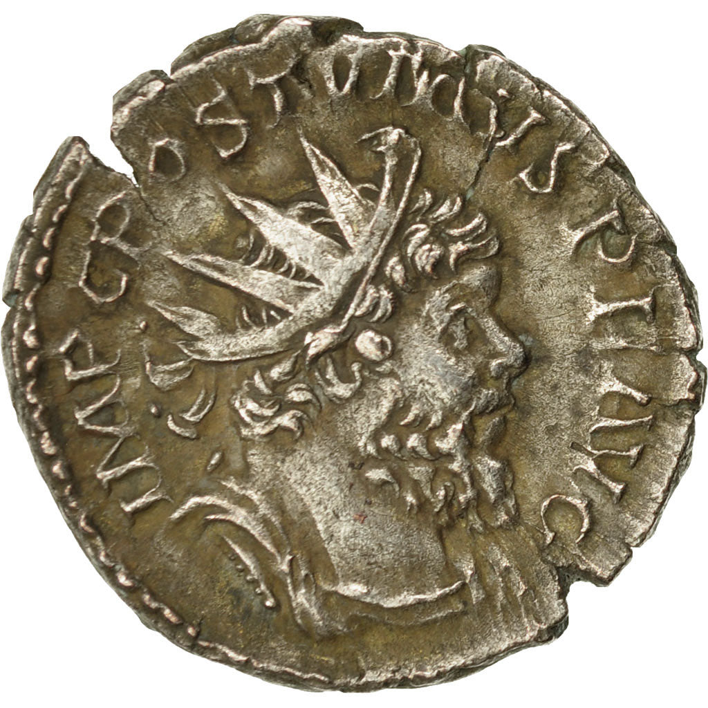 Coin, Postumus, Antoninianus, 260-269, Trier or Cologne, EF(40-45), Billon