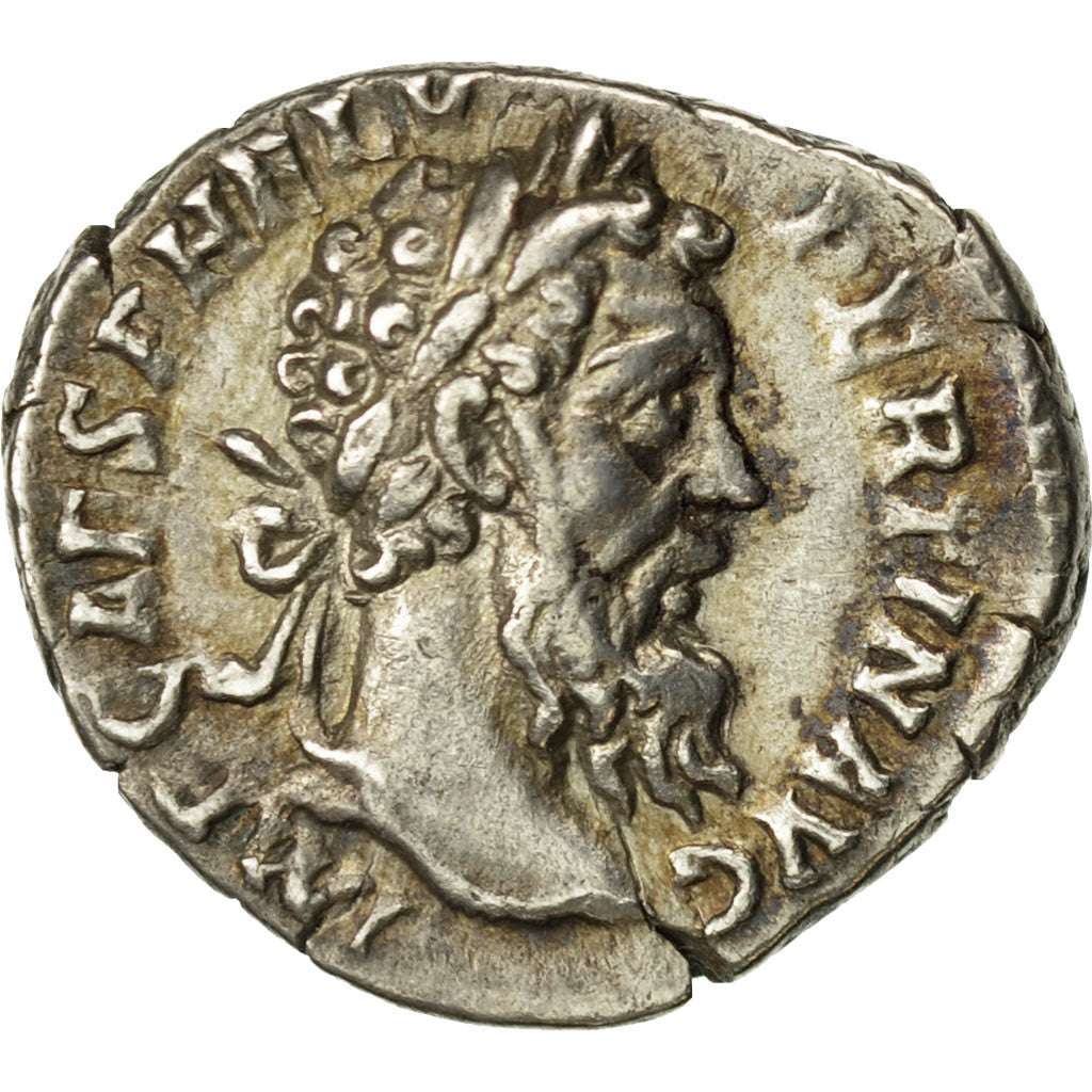 Monnaie, Pertinax, Denier, Rome, TTB+, Argent, RIC:4a