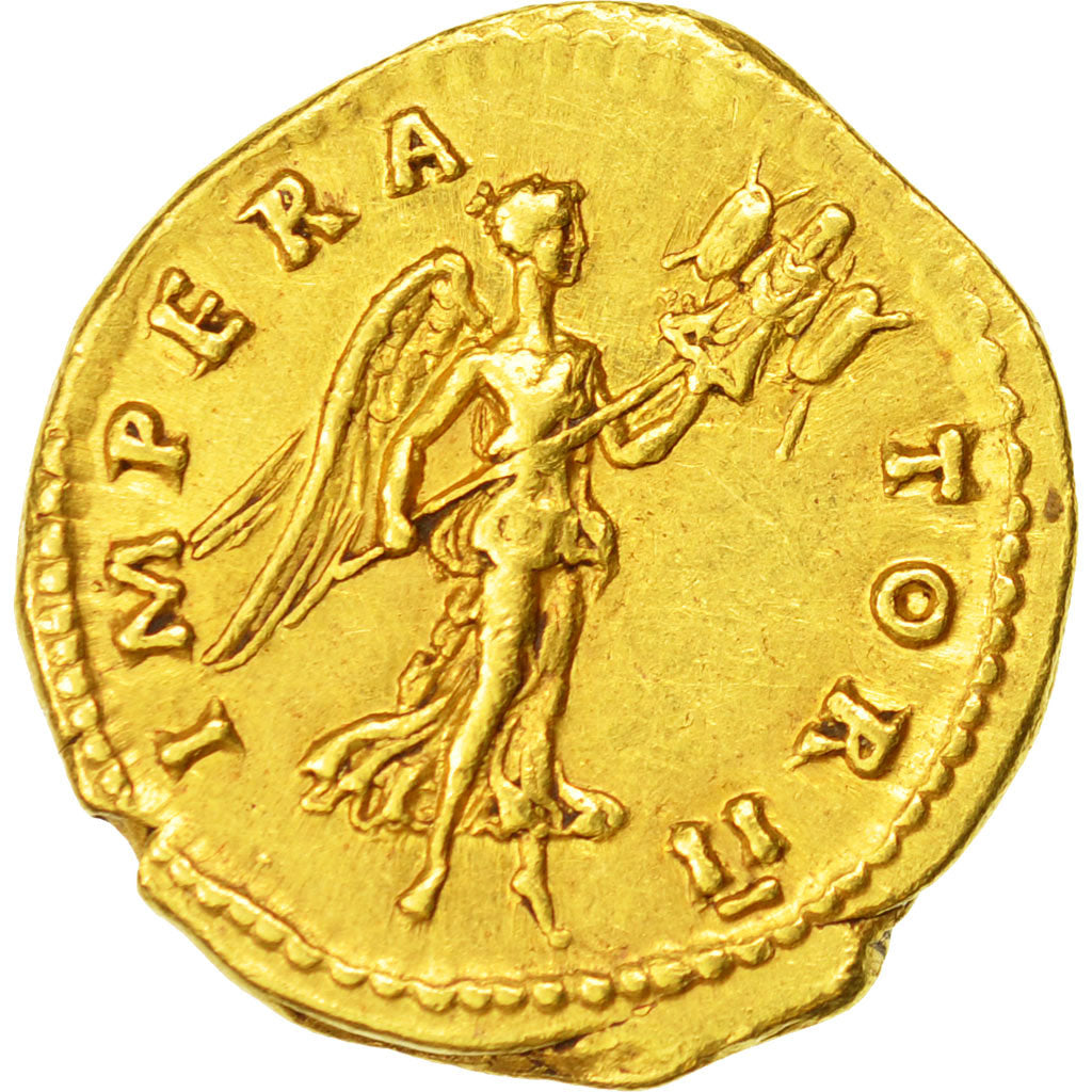 Münze, Antoninus Pius, Aureus, 143-144, Rome, graded, NGC, AU, 5/5-3/5, Gold