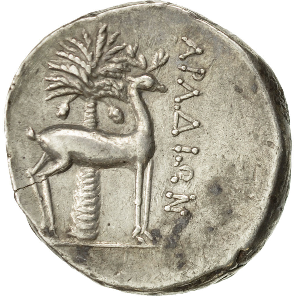 Moneta, Phoenicia, Arados, Drachm, SPL-, Argento, BMC:10, HGC:10-63