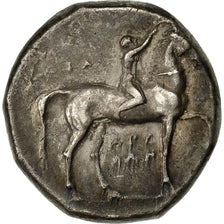 Monnaie, Calabre, Tarente, Didrachme, 280 AV JC, TTB, Argent, HN Italy:957
