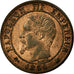 Moneda, Francia, Napoleon III, Napoléon III, Centime, 1856, Bordeaux, MBC+