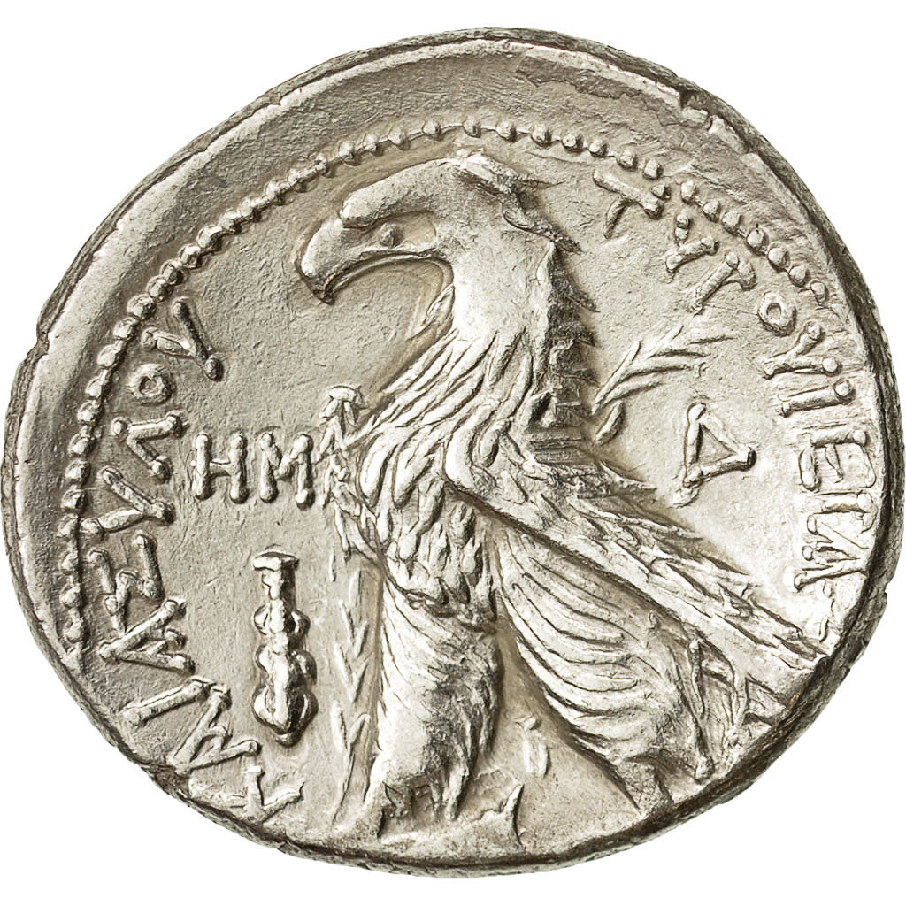 Monnaie, Phénicie, Tyr, Shekel, An 48 (79/8 AV JC), TTB+, Argent, HGC:10-358