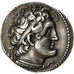Monnaie, Égypte, Ptolémée V, Tétradrachme, Alexandrie, TTB+, Argent