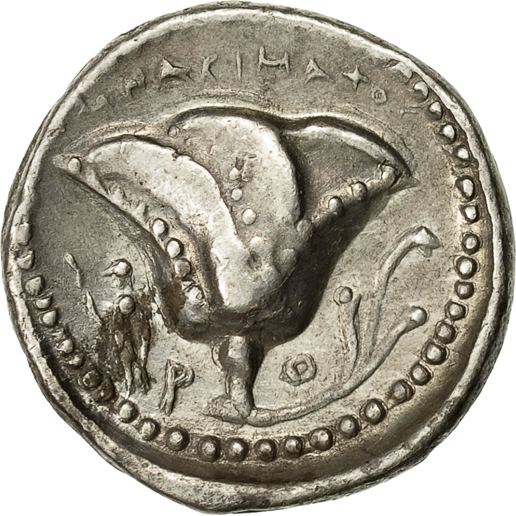 Coin, Islands off Caria, Rhodes, Drachm, AU(50-53), Silver, HGC:6-1439