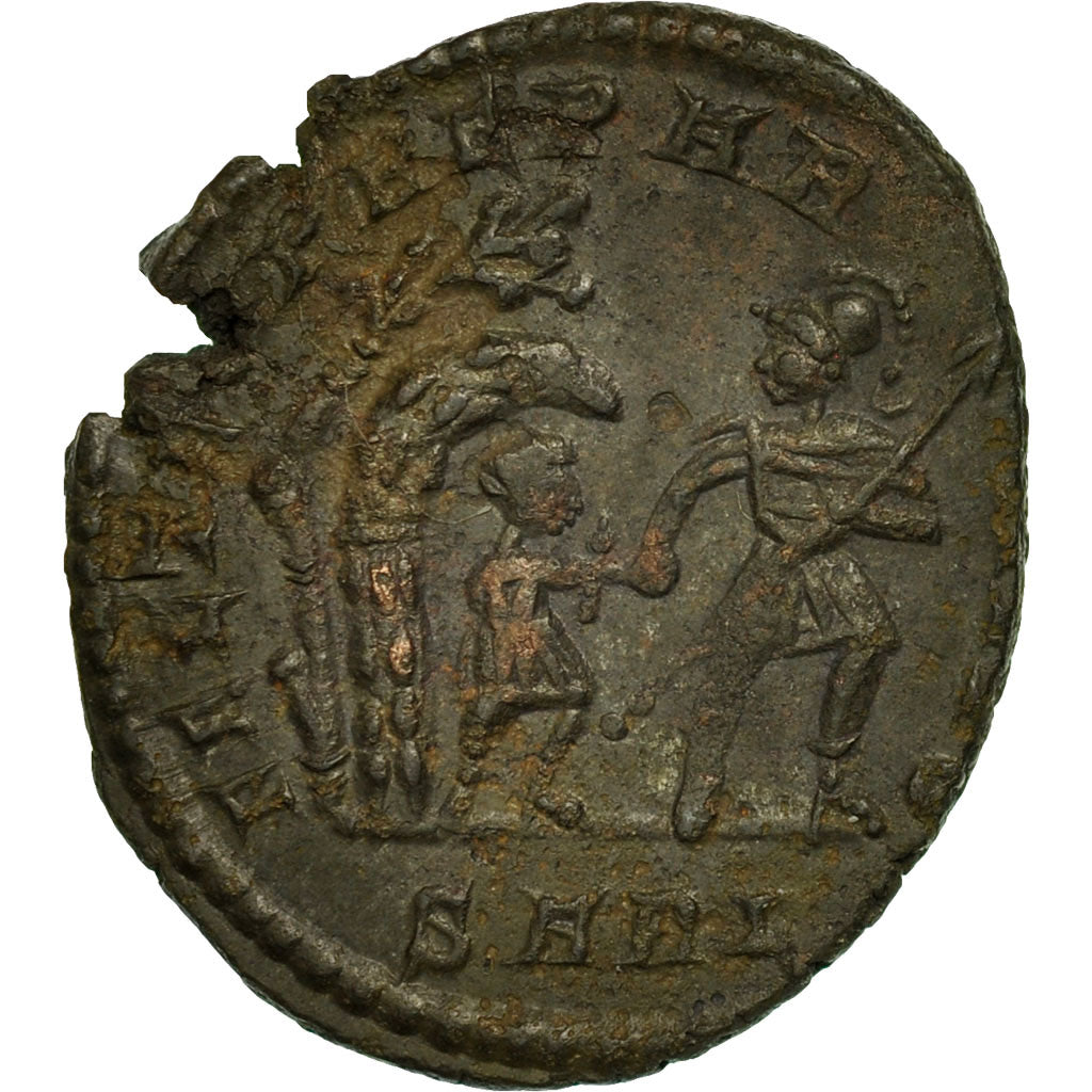 Coin, Constans, Centenionalis, 348-350, Arles, AU(50-53), Bronze, RIC:106