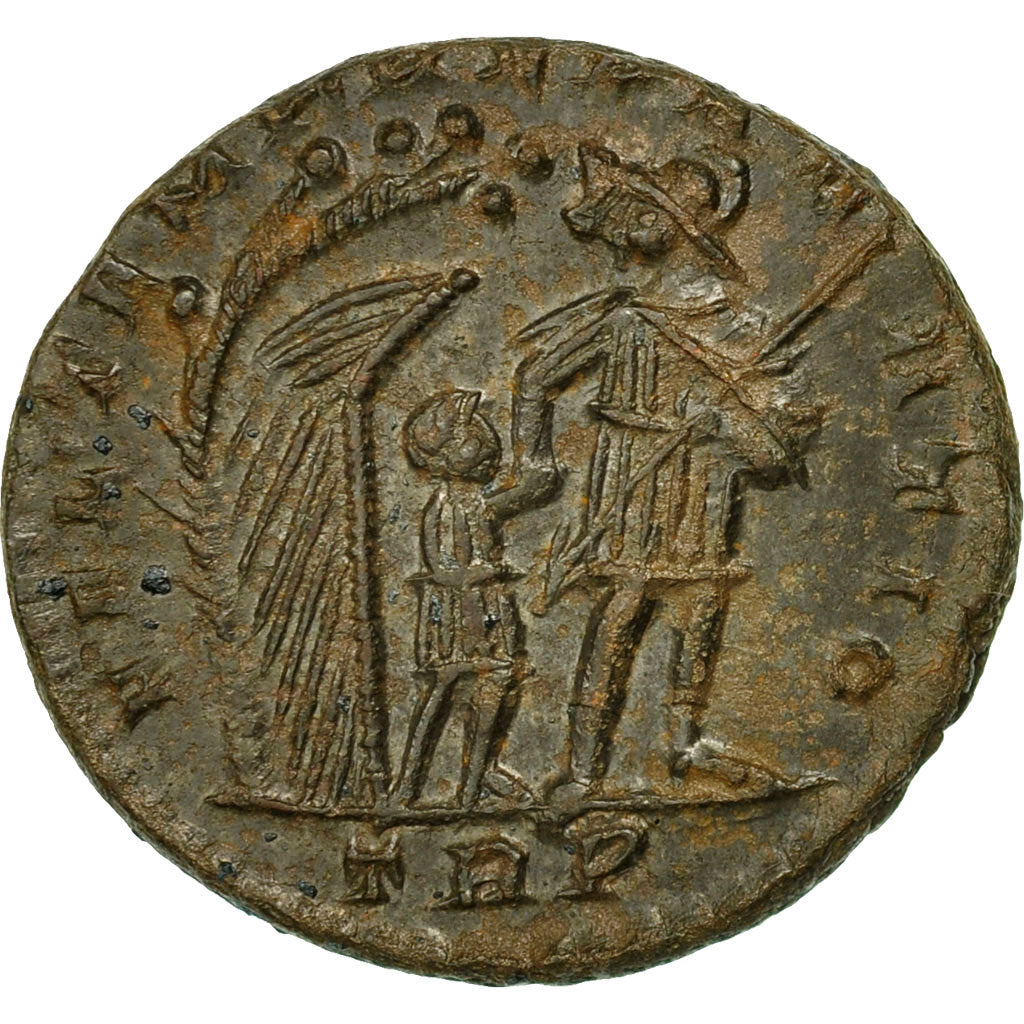Coin, Constans, Centenionalis, 348-350, Trier, AU(50-53), Bronze, RIC:221