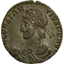 Monnaie, Constance II, Centenionalis, 348-350, Arles, SUP, Bronze, RIC:108