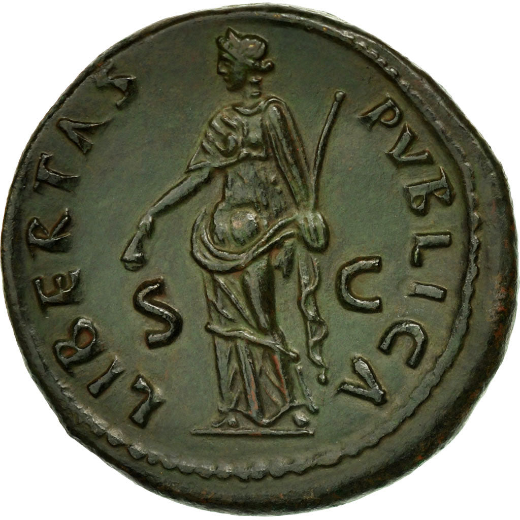 Coin, Nerva, Sestertius, AD 97, Rome, MS(60-62), Bronze, RIC:100
