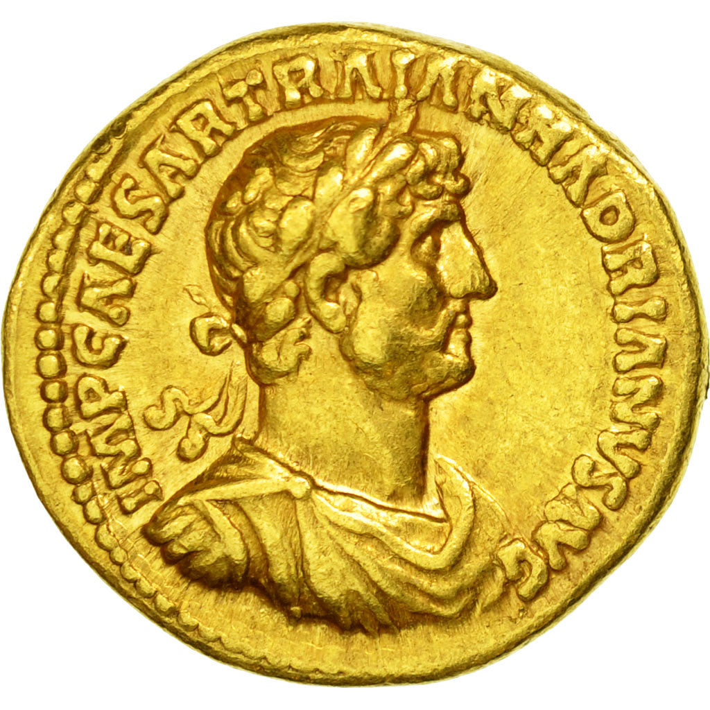 Moneta, Hadrian, Aureus, Rome, graded, NGC, XF, 5/5-4/5, Oro, RIC:63