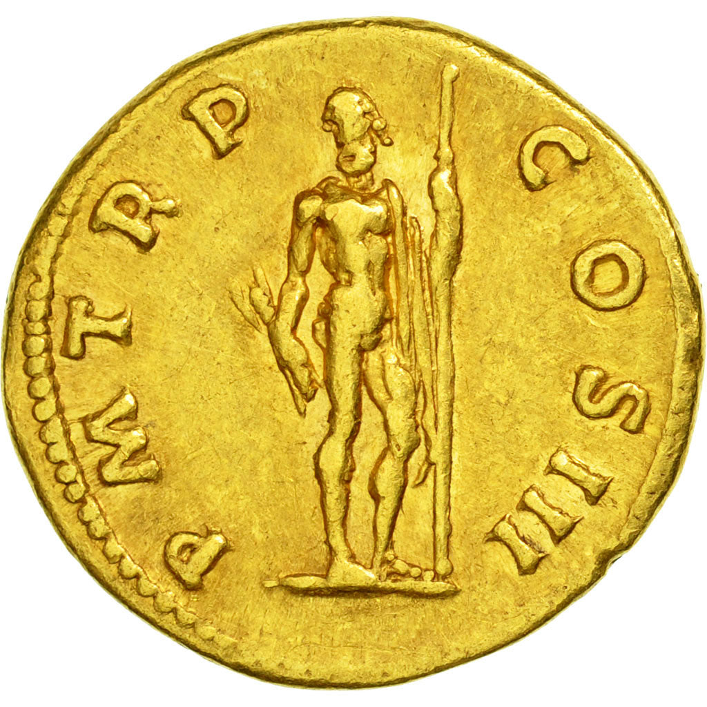 Moneta, Hadrian, Aureus, Rome, graded, NGC, XF, 5/5-4/5, Oro, RIC:63