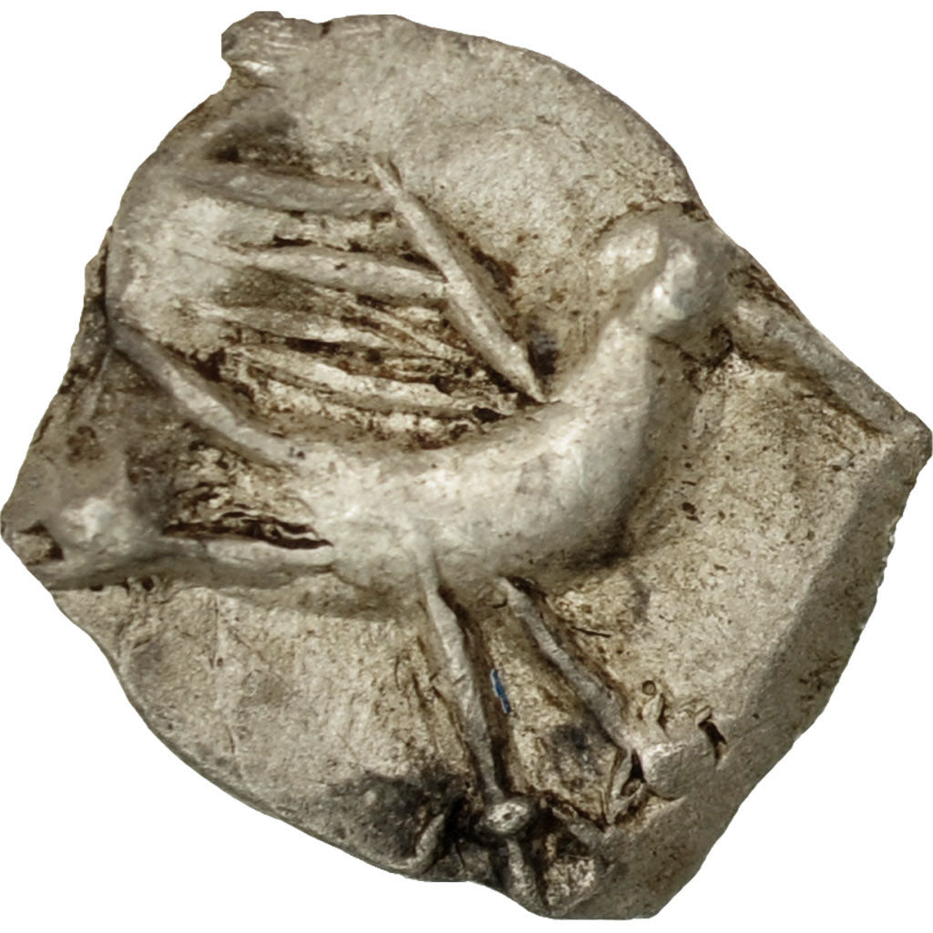 Coin, Ruteni, Obole à l'oiseau, Extremely rare, AU(50-53), Silver