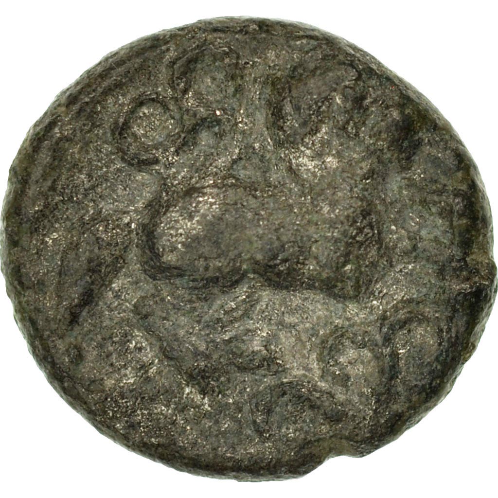 Coin, Arverni, Billon unit, Rare, EF(40-45), Billon, Delestrée:3610A