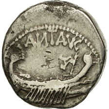 Coin, Marcus Antonius, Denarius, Traveling Mint, Very rare, EF(40-45), Silver