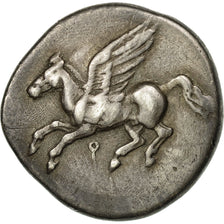 Coin, Corinthia, Corinth, Stater, Very rare, EF(40-45), Silver, Pegasi:155