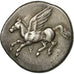 Coin, Corinthia, Corinth, Stater, Very rare, EF(40-45), Silver, Pegasi:155