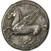 Moneda, Akarnania, Leucas, Stater, MBC, Plata, HGC:4-825