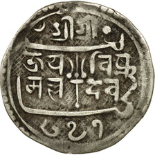 Moneda, Nepal, KINGDOM OF PATAN, Jaya Vishnu Malla, Mohar, 1731, MBC, Plata