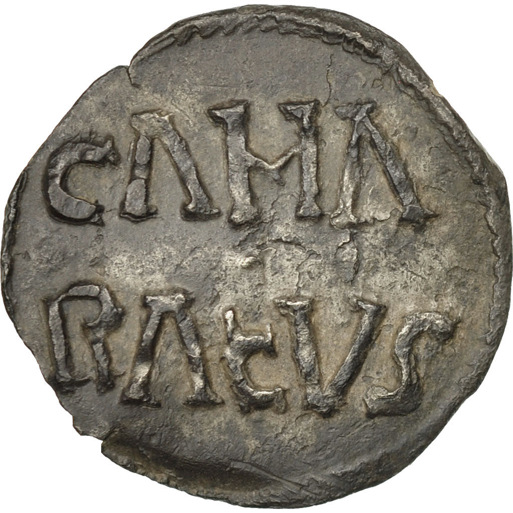 Coin, France, Louis le Pieux, Denarius, Cambrai, AU(50-53), Silver, Depeyrot:230